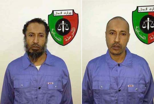 Diserahkan ke Libya, putra Muammar Qaddafi ditahan dan digunduli