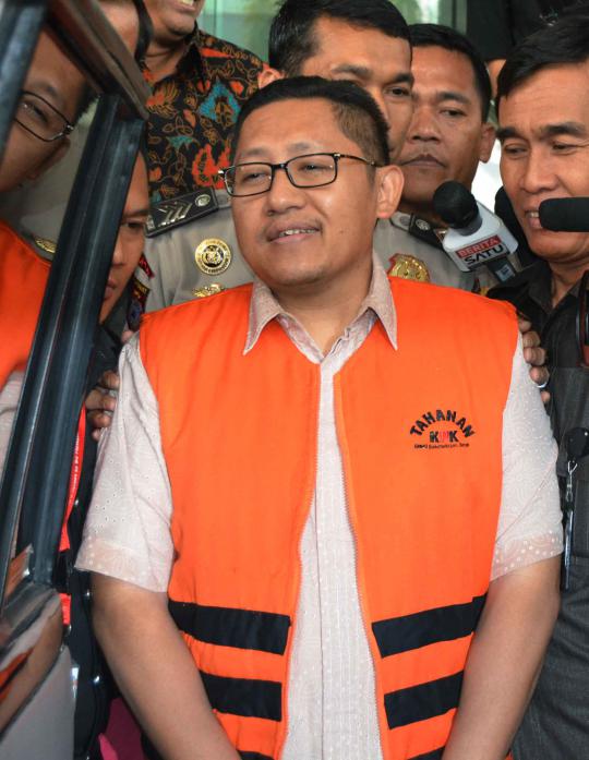 Kembali diperiksa KPK, Anas minta izin berobat gigi dan punggung