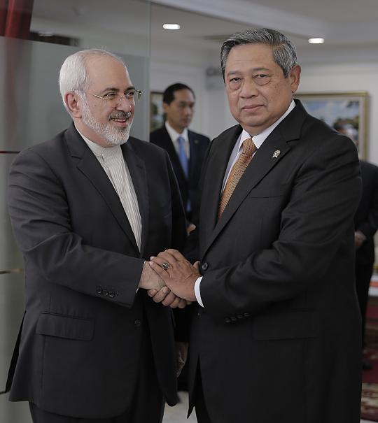 Presiden SBY terima kunjungan Menlu Iran Javad Zarif