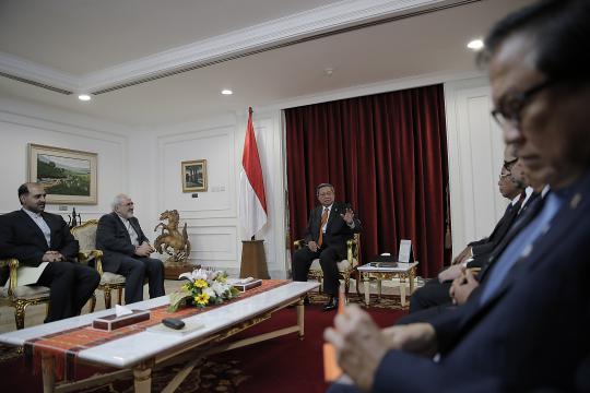 Presiden SBY terima kunjungan Menlu Iran Javad Zarif