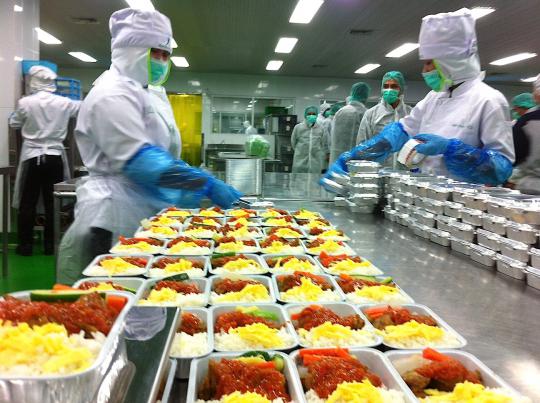 Menengok fasilitas baru kitchen Garuda Indonesia di Bali