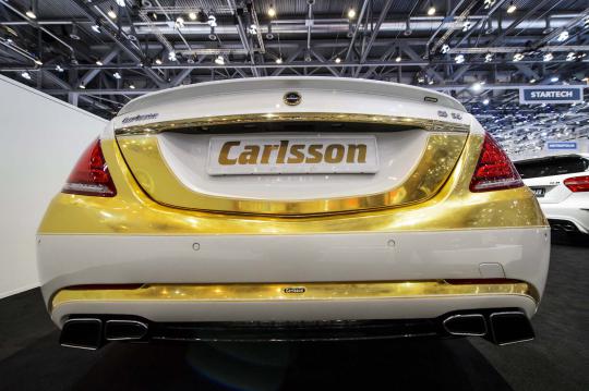 Mewahnya Carlsson CS50 Versailles, mobil emas pertama di dunia