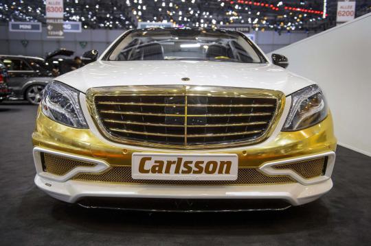 Mewahnya Carlsson CS50 Versailles, mobil emas pertama di dunia