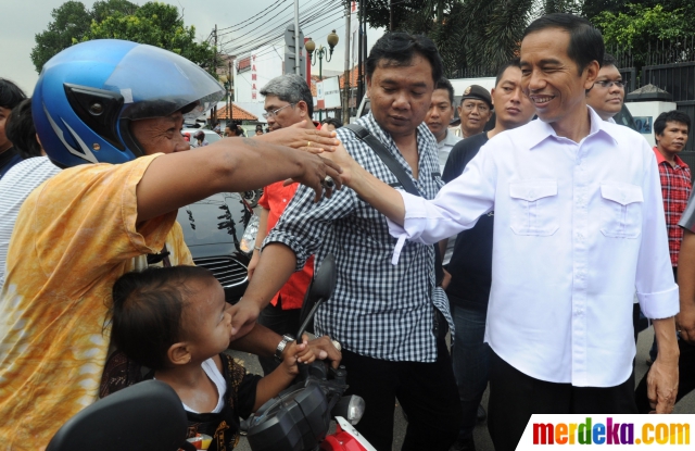 Foto : Jokowi saat kampanye keliling museum-museum di 