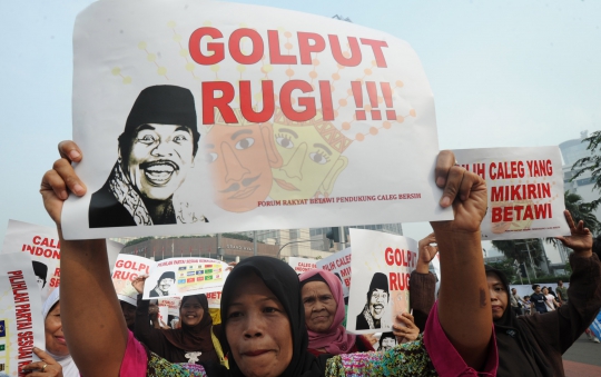 Aksi anti golput hiasi hari perdana kampanye