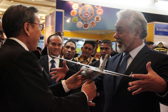 Boediono ajak Xanana ke pameran produk pertahanan TNI di Senayan