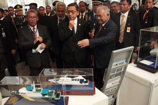 Boediono ajak Xanana ke pameran produk pertahanan TNI di Senayan