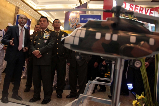 Boediono ajak Xanana ke pameran produk pertahanan TNI di Senayan