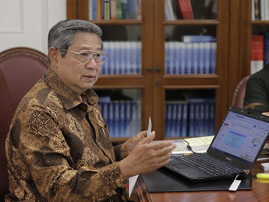 Mengintip Presiden SBY saat melapor pajak via E-Filing