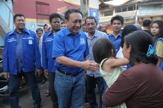 Gelar kampanye, Caleg PAN Didi Supriyanto blusukan ke Kalibaru