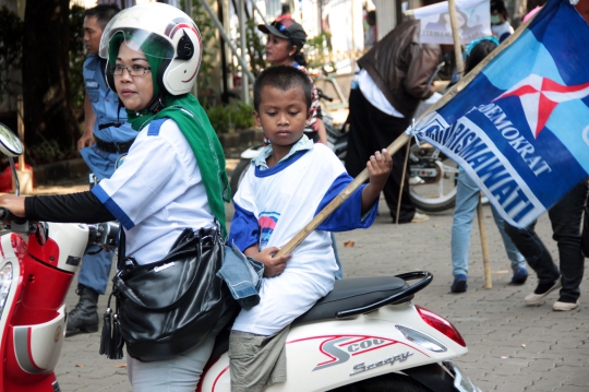 Ketika anak-anak ikut kampanye Pemilu 2014