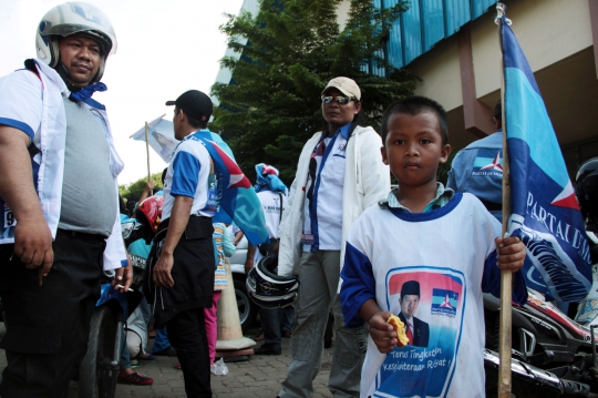 Ketika anak-anak ikut kampanye Pemilu 2014