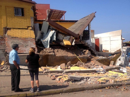 Porak-poranda Cile usai diguncang gempa 8,2 SR