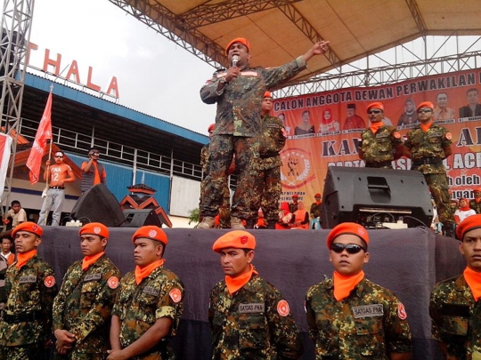 Meriahnya kampanye akbar PNA di Banda Aceh