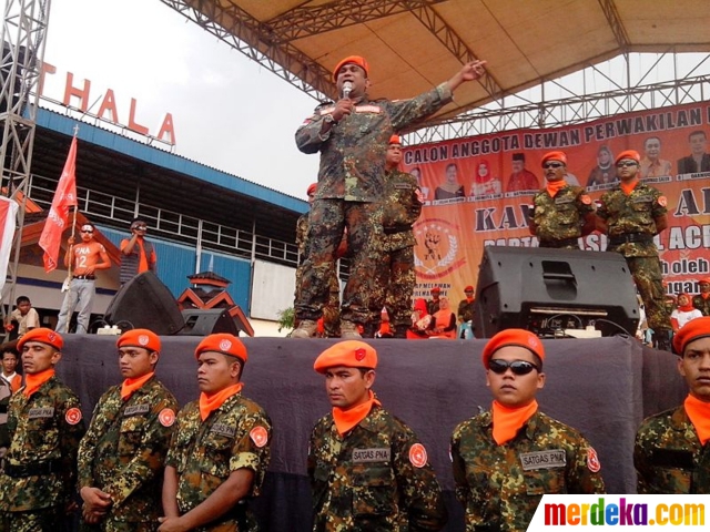 Foto : Meriahnya kampanye akbar PNA di Banda Aceh merdeka.com