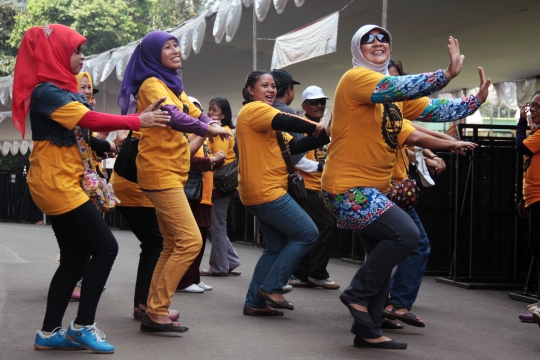 Ribuan simpatisan padati kampanye Hanura di GBK