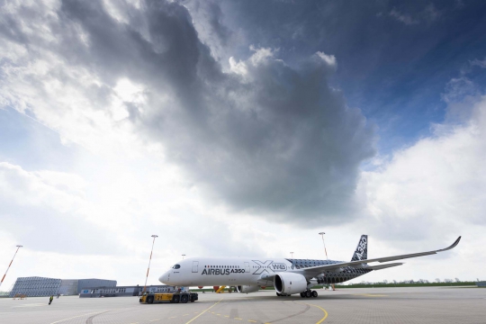 Mengintip kemewahan dan kenyamanan kabin pesawat Airbus A350 XWB
