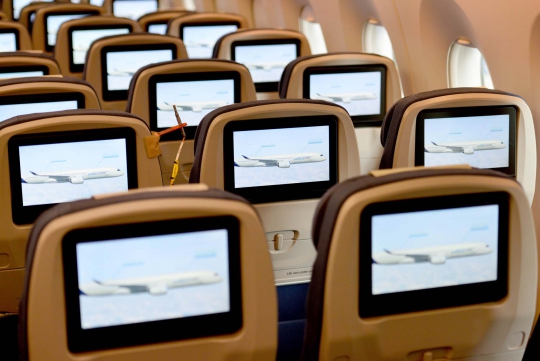 Mengintip kemewahan dan kenyamanan kabin pesawat Airbus A350 XWB
