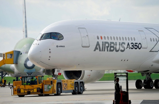Mengintip kemewahan dan kenyamanan kabin pesawat Airbus A350 XWB