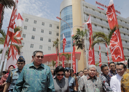 Usai peresmian, SBY tinjau langsung ruang rawat pasien RSUP