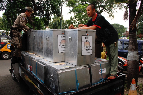 Polisi kawal pendistribusian logistik pemilu ke TPS