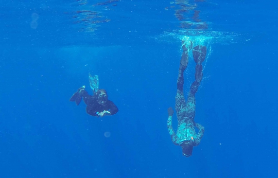 Aksi penyelam Australia cari MH370 di Samudra Hindia