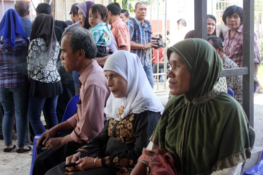 Antusiasme penyandang tunanetra di Medan gunakan hak pilih