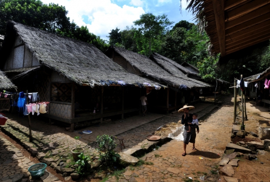 Menengok keseharian warga Suku Baduy Luar di Desa Kanekes