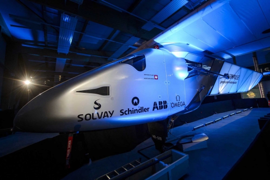 Swiss luncurkan pesawat bertenaga surya Solar Impluse HB-SIB 2