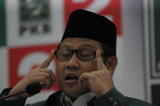 Ekspresi Cak Imin tanggapi hasil quick count Pileg 2014