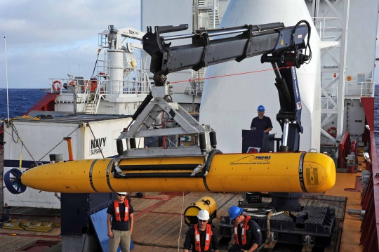 Ini kapal selam Bluefin 21 yang dikerahkan buat cari MH370