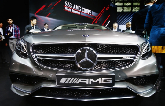 Mercedes perkenalkan kemewahan S63 AMG Coupe terbaru di NYIAS