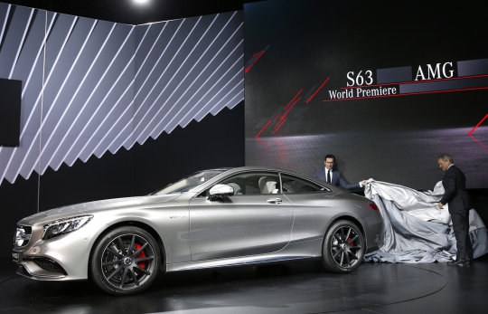Mercedes perkenalkan kemewahan S63 AMG Coupe terbaru di NYIAS