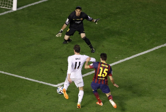 Tumbangkan Barca, Madrid rebut Trofi Copa Del Rey 2014