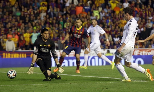 Tumbangkan Barca, Madrid rebut Trofi Copa Del Rey 2014