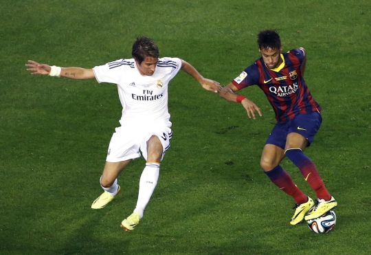 Tumbangkan Barca, Madrid rebut Trofi Copa Del Rey 2014