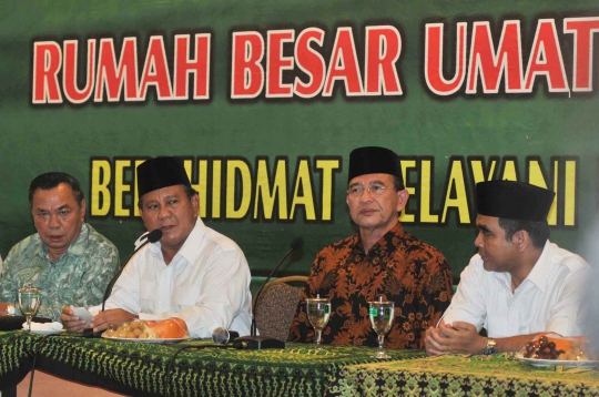 PPP saat deklarasikan dukungan untuk capres Prabowo Subianto