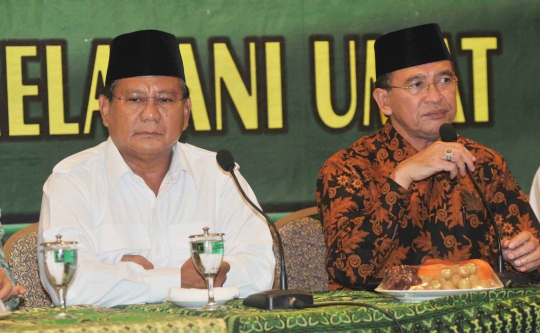 PPP saat deklarasikan dukungan untuk capres Prabowo Subianto