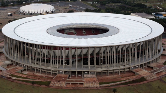 Menengok kesiapan 12 Stadion penyelenggara Piala Dunia Brasil