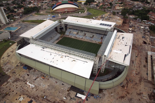 Menengok kesiapan 12 Stadion penyelenggara Piala Dunia Brasil