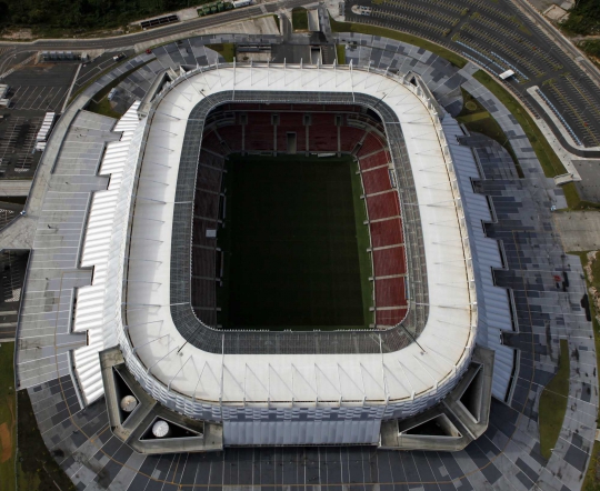 Menengok kesiapan 12 Stadion penyelenggara Piala Dunia Brasil