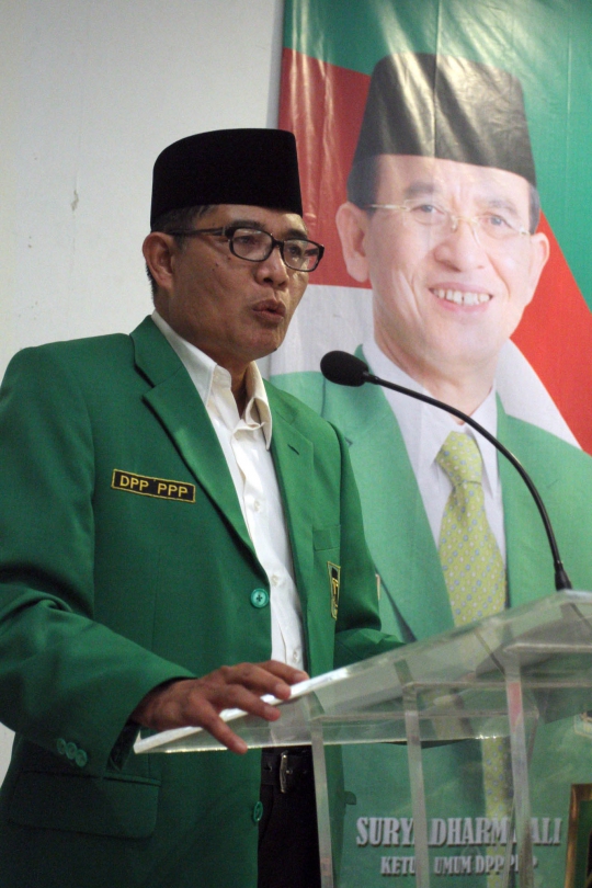 Suasana saat Rapimnas PPP tanpa Suryadharma Ali