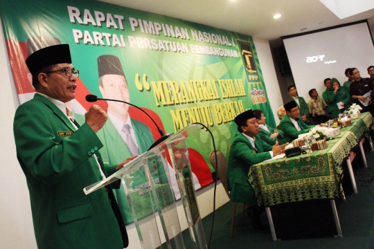 Suasana saat Rapimnas PPP tanpa Suryadharma Ali