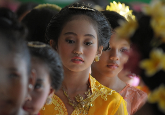 Ratusan siswa SD Bukit Duri ikuti fashion show Kartini
