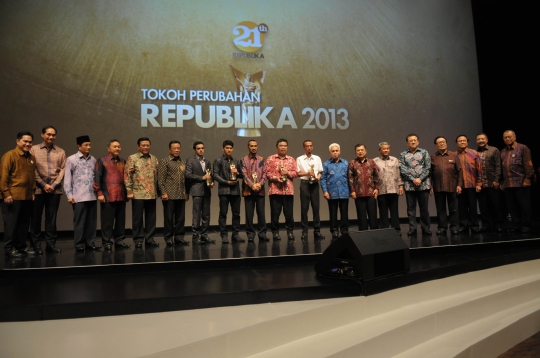 Malam penganugerahan Tokoh Perubahan Republika 2013