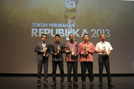 Malam penganugerahan Tokoh Perubahan Republika 2013