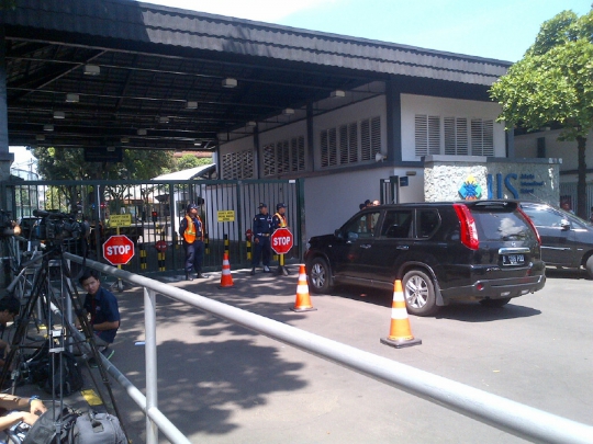 Suasana Jakarta Internasional school pasca kasus pencabulan