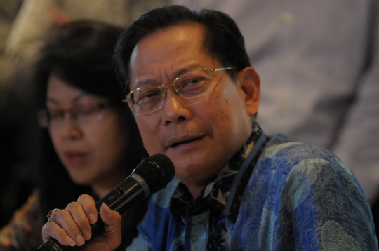 Presdir BCA saat konpers soal kasus pajak Hadi Poernomo