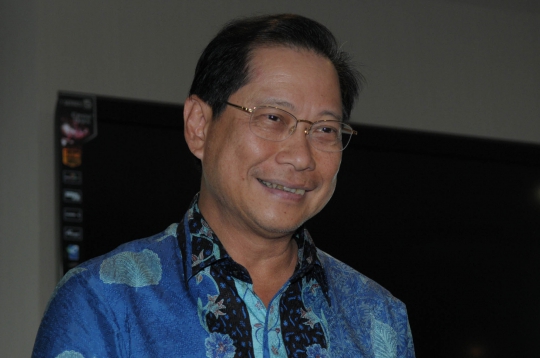 Presdir BCA saat konpers soal kasus pajak Hadi Poernomo