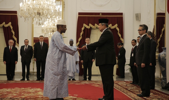 Presiden SBY terima 7 Dubes baru untuk Indonesia di Istana